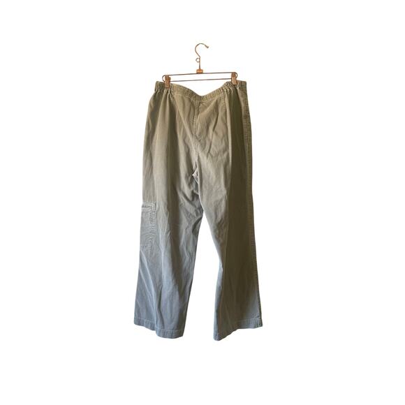 J Jill y2k cargo style corduroy wide leg pants size 14 - Picture 4 of 10